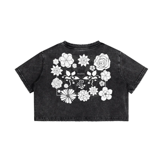 FLOWER CHILD Crop Top